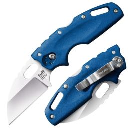 Cold Steel Tuff Lite Folder 2.5in Plain Blue Polymer Handle